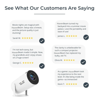 4K Ultra HD Mini Projector